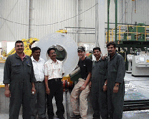 T. Tiwari, G. D. Kulkarni, L. Sridharan, F. Golbeck (SDC), I.P. Singh & P.V. Jadhav